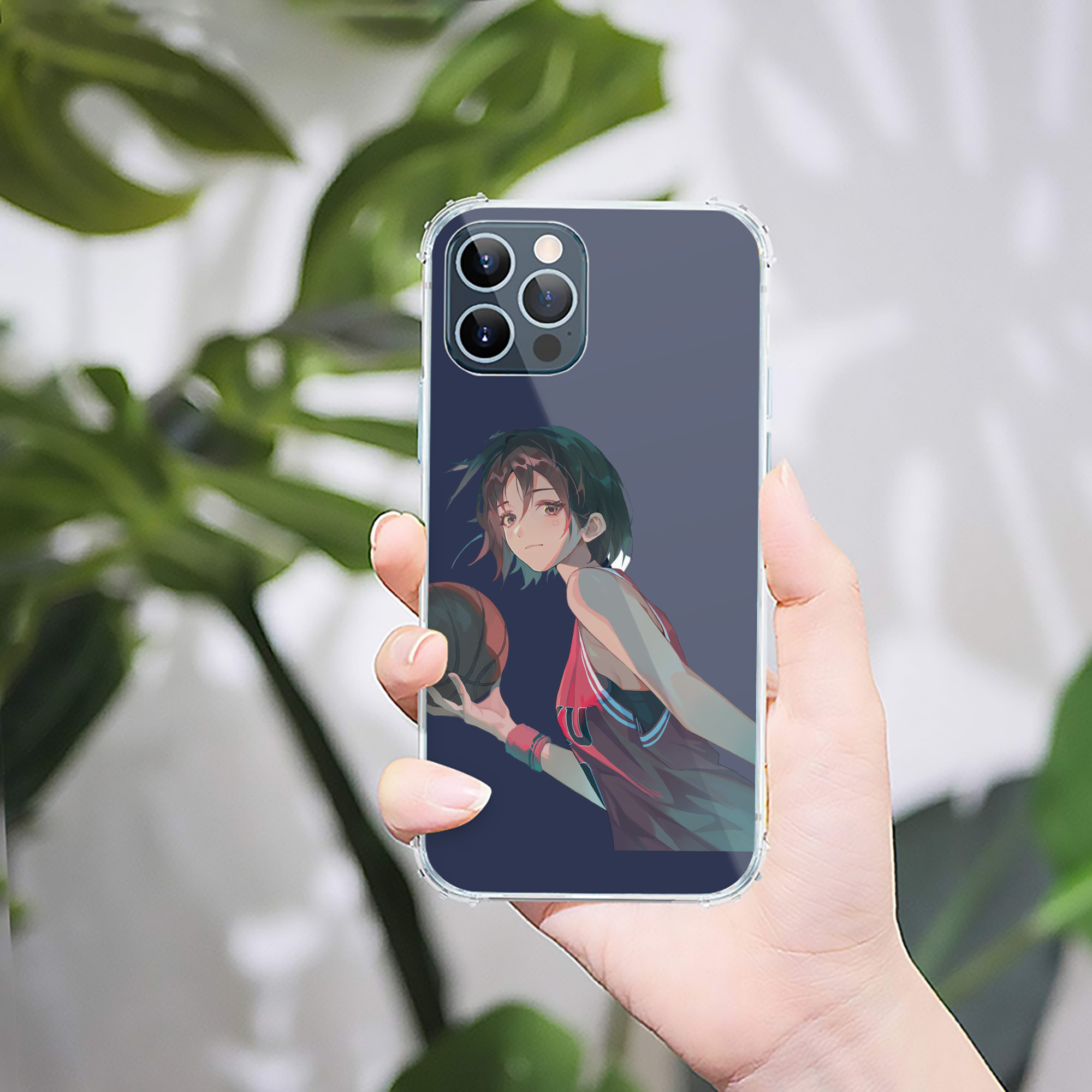 （画像用） SLAM DUNK／スラムダンク 【iPhone 12シリーズ対応】透明スマホケース（クリアソフトケース）